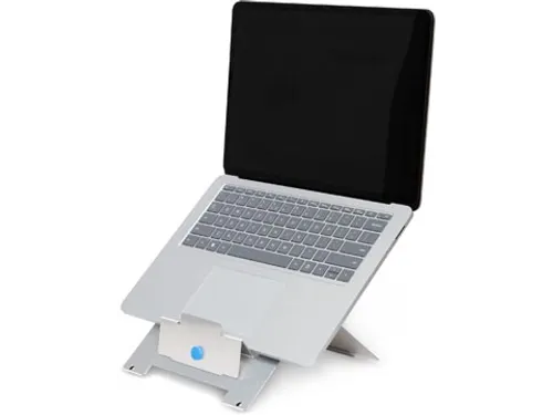 Ergonomische laptopstandaard R-Go Riser Flexible Zilver