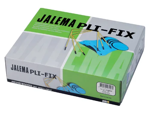 Archiefbinder JalemaClip Pli-fix geel