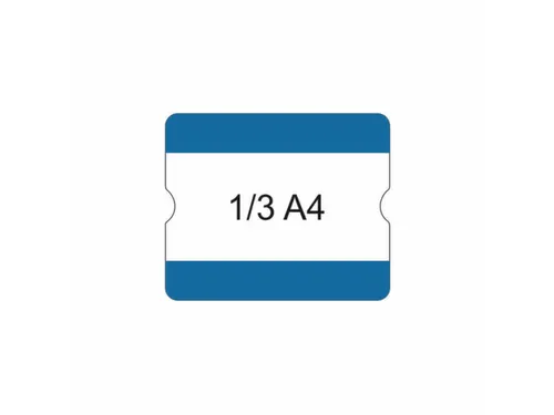 beschrijfbare hoes,markering HxB 216x180mm,PVC,blauw