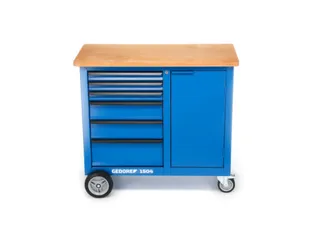 1504 0321 Rolwerkbank met 6laden - 1