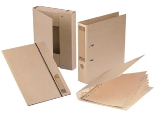 Tabbladen Oxford Touareg 11-gaats 6-delig naturel karton - 3