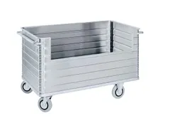aluminium bakwagen,laadvl. LxB 1500x900mm,945l,HxLxB 980x1650x950mm