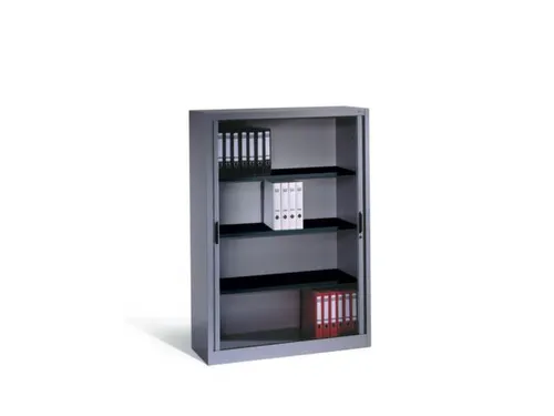 Roldeurkast Hxbxd 1660X1200X420Mm 3Legborden Ral7035