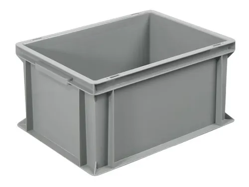 Euronorm Stapelkrat Pe 220x400x300mm 20liter Grijs