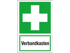 EHBO-bord,EHBO+"Verbandkist",sticker,folie,lang nalichtend