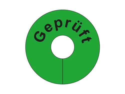 signaalring,v. gaasbox,“Getest”,v. opsteken,PVC,groen
