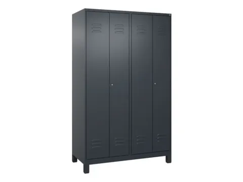 PBM-locker,HxBxD 1950x1200x500mm,4vak,vak B 300mm,cil.-slot