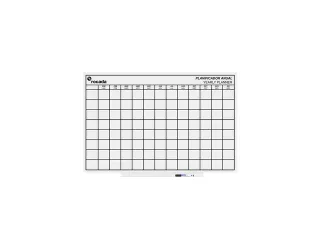 Whiteboard Rocada Skinplanner maanden 75x115cm wit gelakt - 2