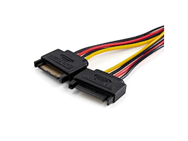 SATA naar LP4 Voedingskabel Adapter 4 Pin LP4 Molex(F)-Dual SATA(M)
