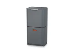 Afvalemmer Intelligent Waste Bin Totem Max 60 Liter Grafiet