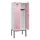 locker,HxBxD 2120x800x500mm,2vak,vak B 400mm,cil.-slot,voetonderstel