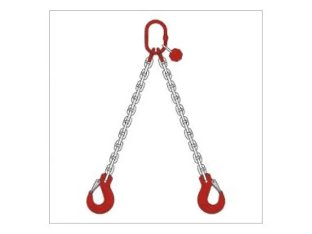 Hijsketting 2 Sprong Draagvermogen 4.25t Nuttige L 1m Niet Te Verkorte