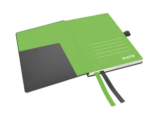 Notitieboek Leitz Complete A6 lijn 160 pagina's 100gr zwart - 6