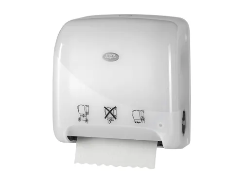 Pearl white handdoekautomaat Autocut 431109 Mini Matic XL