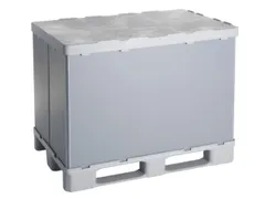 Vouwbare Palletbox Pp/pe Hxlxb 940X1200X1000Mm 850L 3Sledepoten