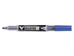 Whiteboardmarker Pilot V-Board Master S Begreen Extra Fijne Punt Blauw