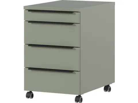 mobiel ladeblok,HxBxD 630x420x600mm,1 MA,3lade(n),m. randgreep