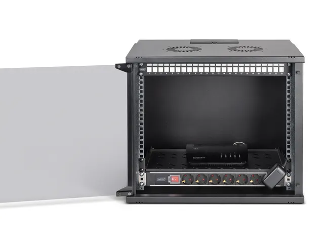 Digitus DN-49205-SET rack 9U Wandrek Serverkast Zwart