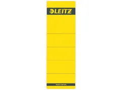 Rugetiket Leitz 1642 62x192mm Geel zelfklevend