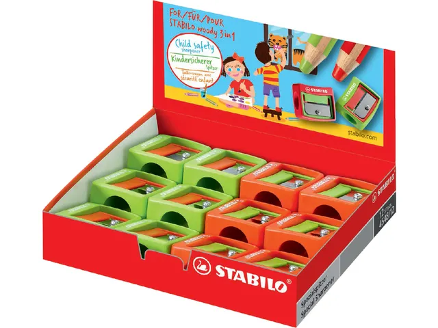 Puntenslijper STABILO woody 4548/12