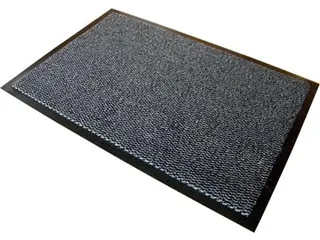 Deurmat Pp Antislip Stof 120x180cm Grijs - 1