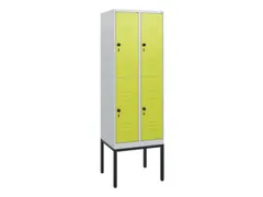 dubbeldekse locker,HxBxD 1950x600x500mm,2x2vak.,vak B 300mm