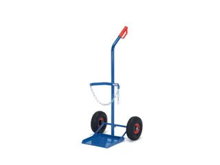Flessenkar Draagverm. 100Kg 1X33L Fles Ø 318Mm Staal Luchtbanden - 3