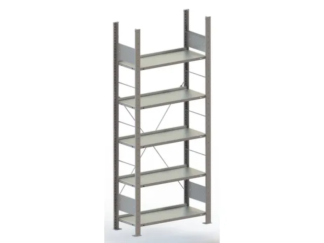 Inhaakstelling Basisveld 1850x806x336mm 5legborden 80kg Verzinkt