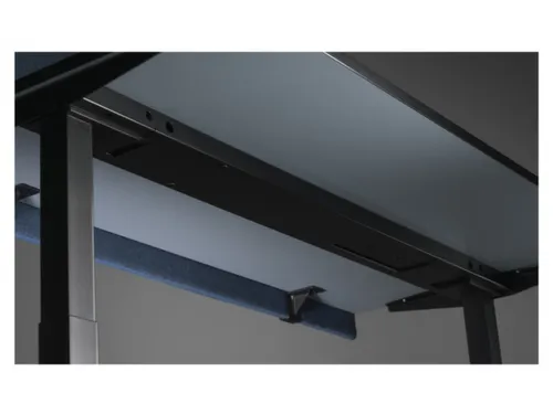 Elektrisch ihv bureau,HxBxD 650-1310x1400x1000mm,blad lichtgrijs