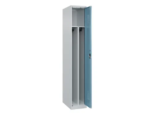 locker voor scheiding van kleding,HxBxD 1850x300x500mm,1vak