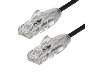 CAT6 netwerkkabel RJ45 connector 2 Meter Zwart - 1