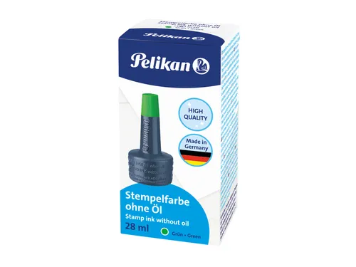 Stempelinkt Pelikan flacon 28ml groen