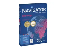 Kopieerpapier Navigator Bold Design A4 200 Gram wit 150vel