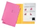 Inlegmap A4 Esselte Karton Roze