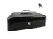 Coffret à monnaie Westcott 200x161x90mm noir, insert en plastique ave
