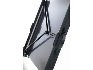 Projectiescherm Tafelmodel zwart 93x72cm - 3