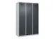 locker voor scheiding van kleding,HxBxD 1850x1200x500mm,3vak