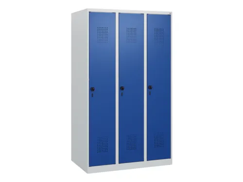 schoollocker,HxBxD 1530x900x500mm,3vak,vak B 300mm,draaigrendel