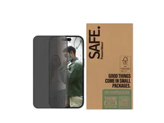 PanzerGlass SAFE. by Privacy Screen Protector iPhone 16 | 15 | Ultr