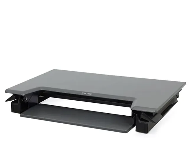 Werkstation Zit Sta Bureau Workfit T Stand Tabletop Zwart