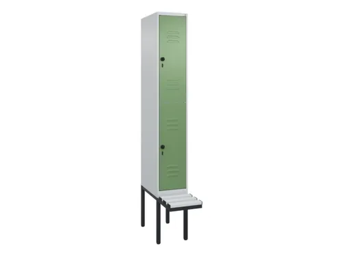 Dubbeldekse dekenkist,HxBxD 2120x300x815mm,1x2vak.,vak B 300mm