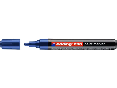 Paintmarker edding 790 op alcoholbasis 2-3mm blauw