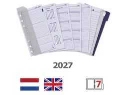 Agendavulling 2027 Kalpa Personal jaardoos 7dagen/2pagina's