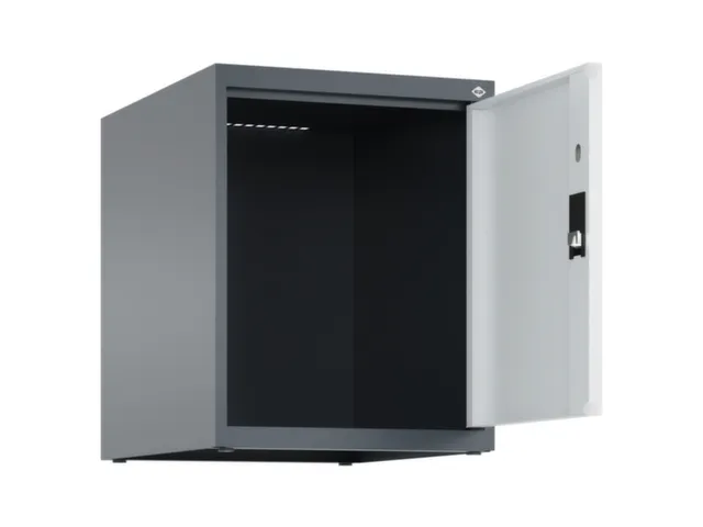 opzetkast,v. locker,1vak.,vak B 400mm,HxBxD 500x400x500mm,vleugeldeur