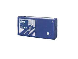 Tork 477421 Lunchservet 33x33cm 2-laags 1/8 vouw 10x200 Donkerblauw - 1