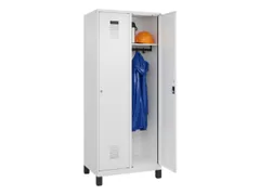 locker,HxBxD 1950x800x500mm,2vak,vak B 400mm,cil.-slot,voeten