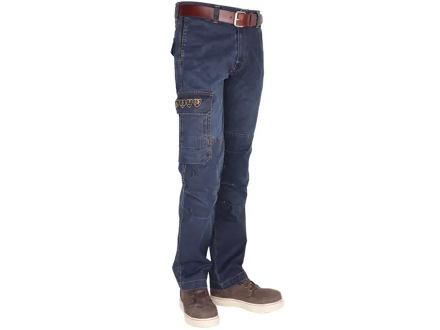 Crosshatch Toolbox FR/AST jeans, denim blauw, maat 32/32, per stuk