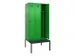 armoire vestiaire avec banc noir et blanc,HxlxP 2120x900x815mm