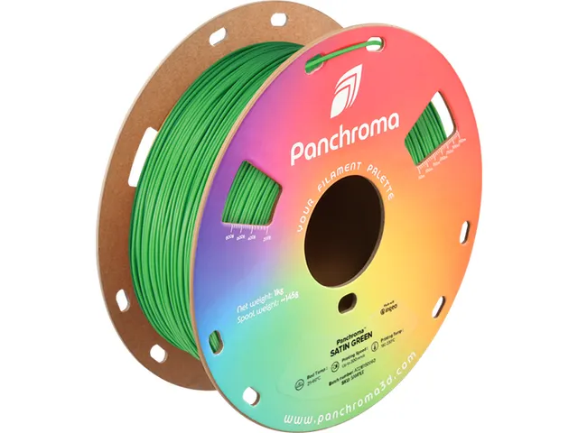 PLA Satin 1,75mm Groen 1kg Panchroma 3D Filament