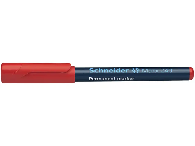 Marker Schneider Maxx 240 permanent ronde punt rood